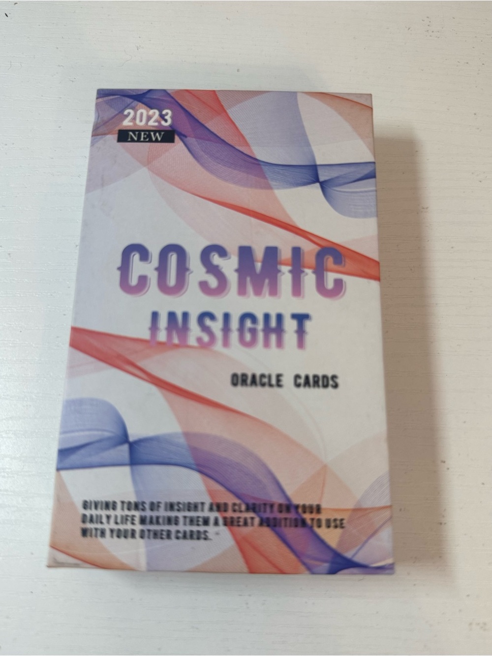 Cosmic Insight Oracle Cards — Pink & Purple